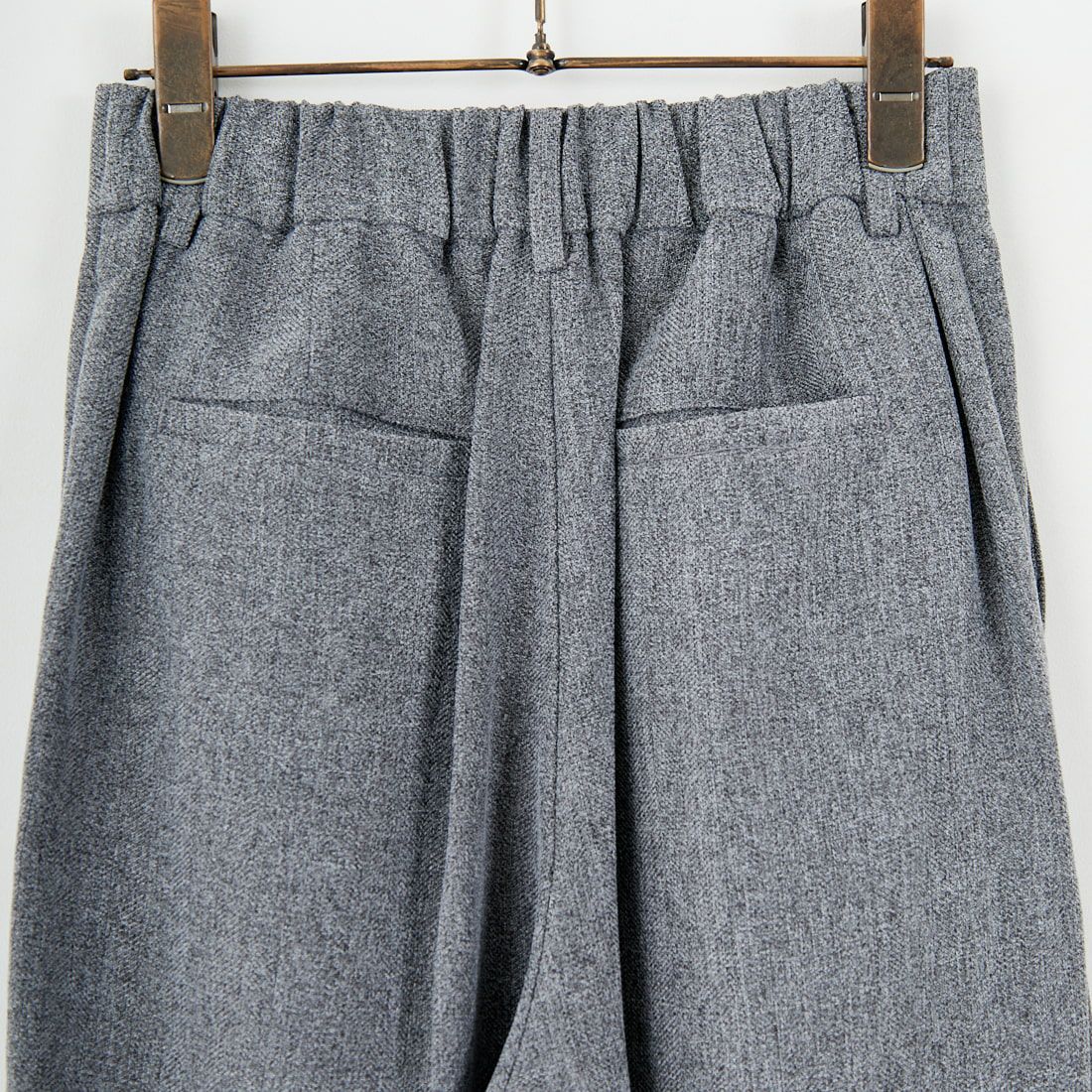 USINE [ユジーヌ] イージーケアウールライク 2タックワイドパンツ [21256060] 002 ｸﾞﾚｰ