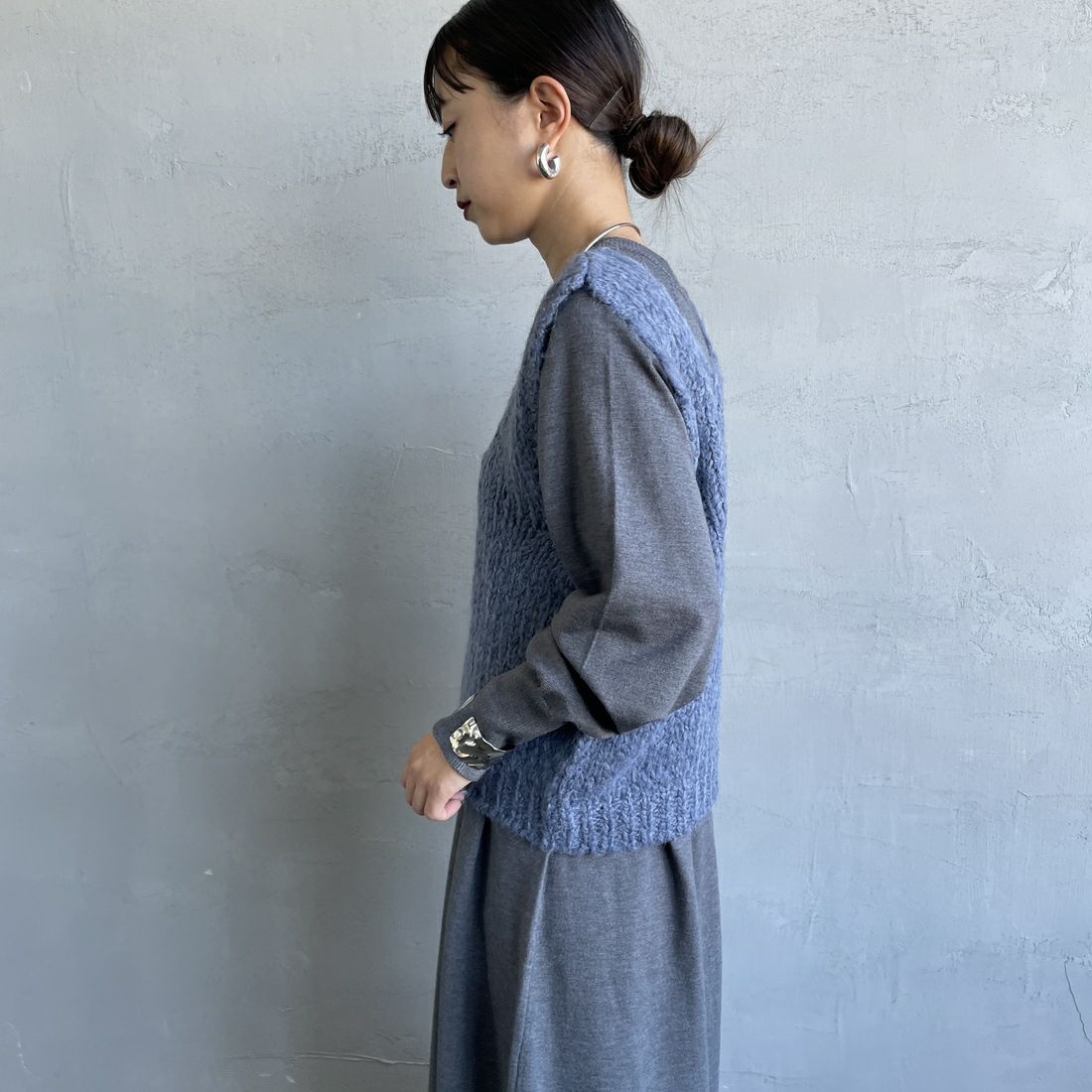 TRICOTS JEAN MARC [トリコット ジーン マルク] ニットベスト [SEVULLE