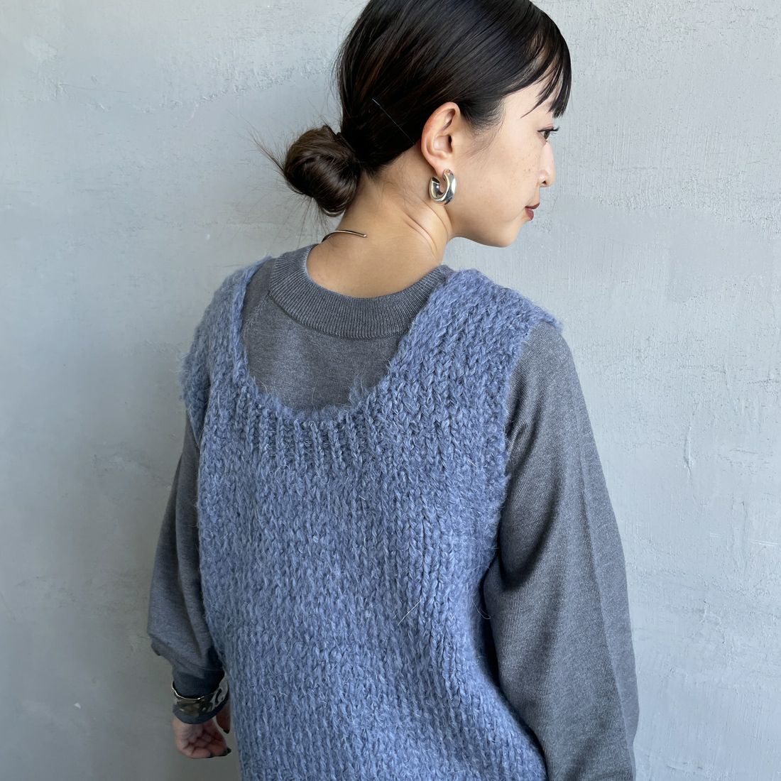 TRICOTS JEAN MARC [トリコット ジーン マルク] ニットベスト [SEVULLE