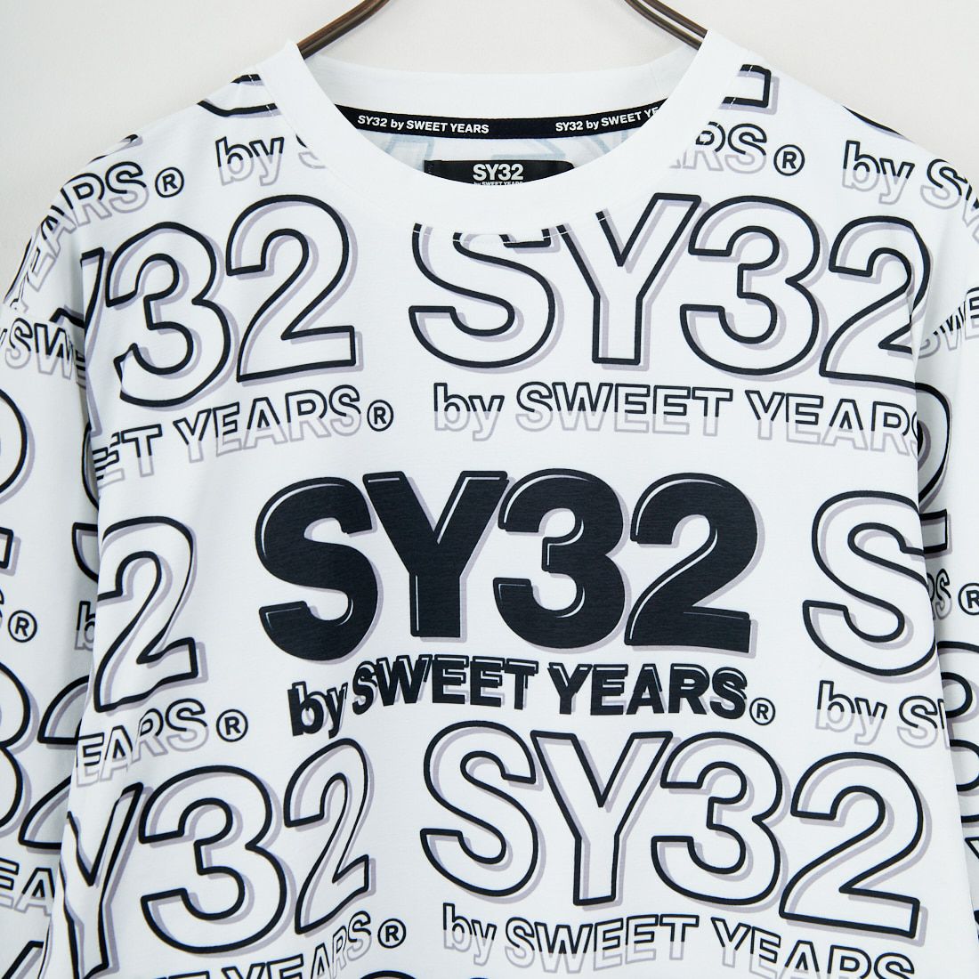 SY32 [エスワイサーティトゥ] ニューグラフィックパターン ロングスリーブTシャツ [15508] LOGO
