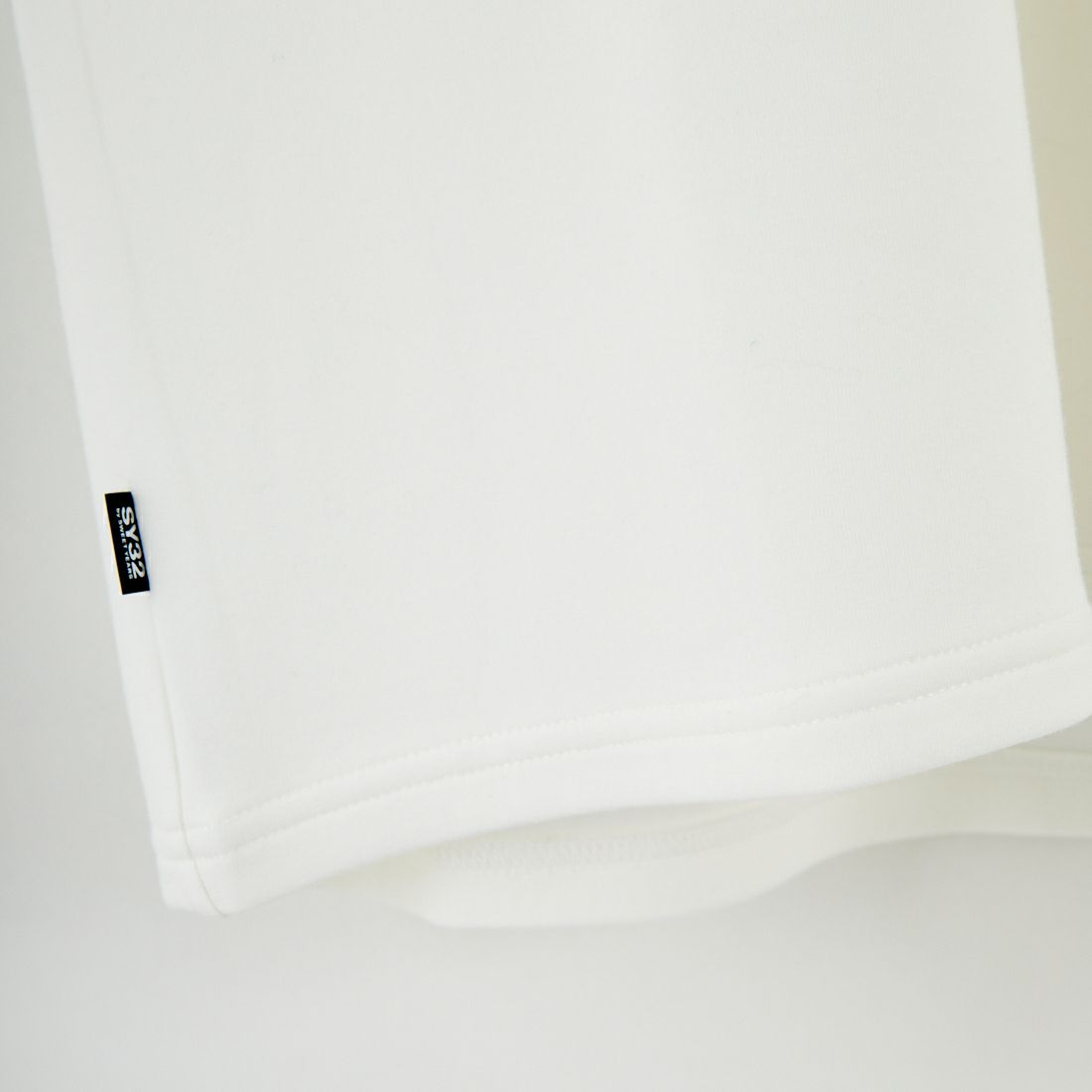 SY32 [エスワイサーティトゥ] ミニロゴ ロングスリーブスウェットTシャツ [15510] WHITE
