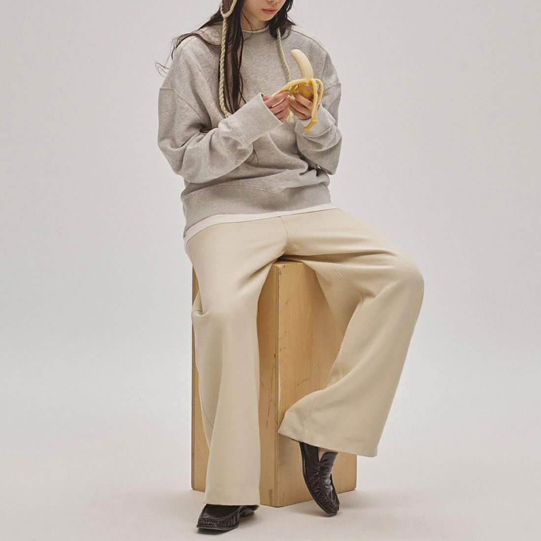 TODAYFUL [トゥデイフル] コットンブラッシュドスウェット [12520621] L/GRY