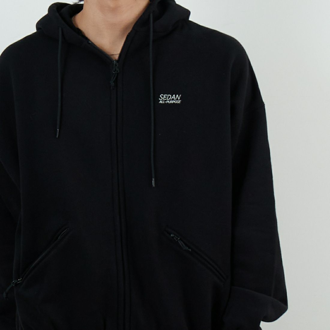 SEDAN ALL-PURPOSE [セダン オールパーパス] OGロゴフルジップフーディ [SD25F-CT06]BLACK