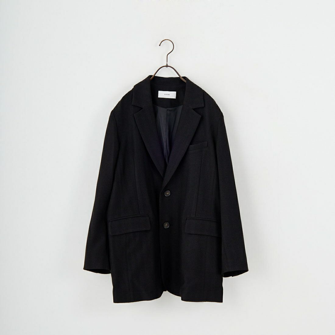 USINE [ユジーヌ] イージーケアウールライクジャケット [21256062] 004 ﾌﾞﾗｯｸ