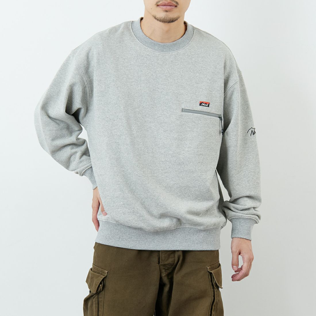 GRAY&&モデル身長：168cm 着用サイズ：M&&