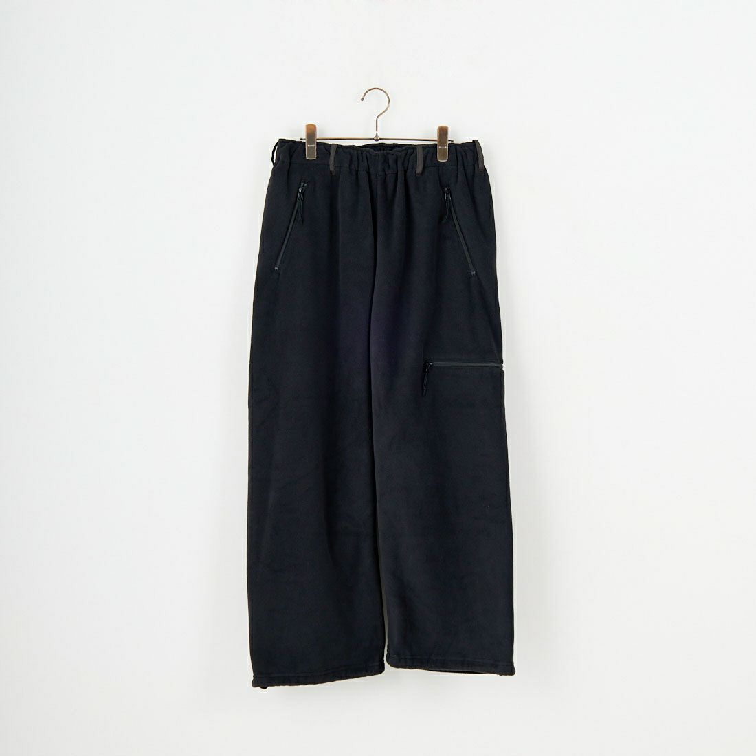 AXESQUIN [アクシーズクイン] レトロフリースワイドパンツ [322041