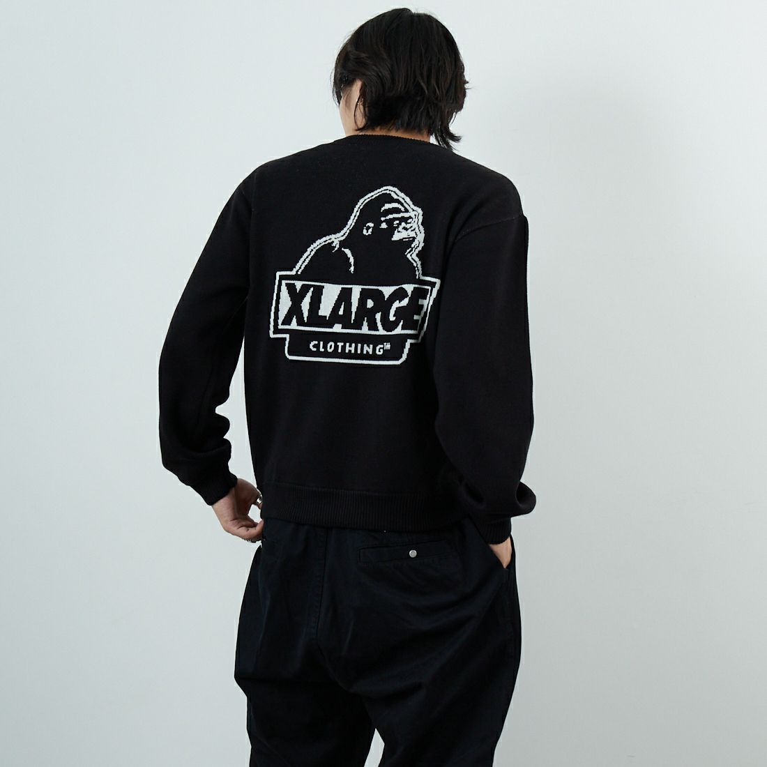 XLARGE [エクストララージ] スランテッドOGニットセーター