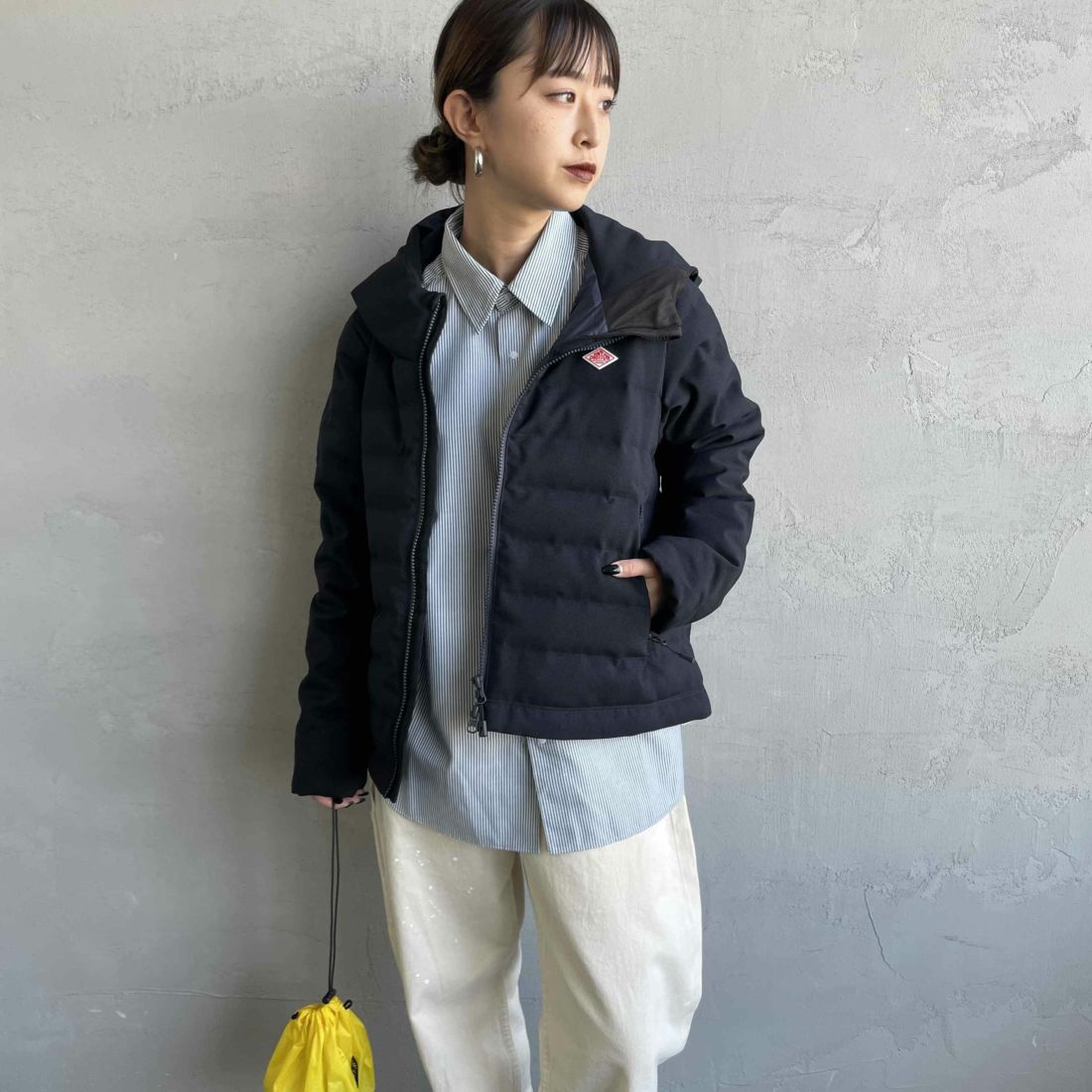 DANTON [ダントン] ウールライク ミドルダウンフードジャケット