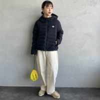 ダントン フードジャケット 美品 DANTON [ダントン] ウールライク ミドルダウンフードジャケット [DT