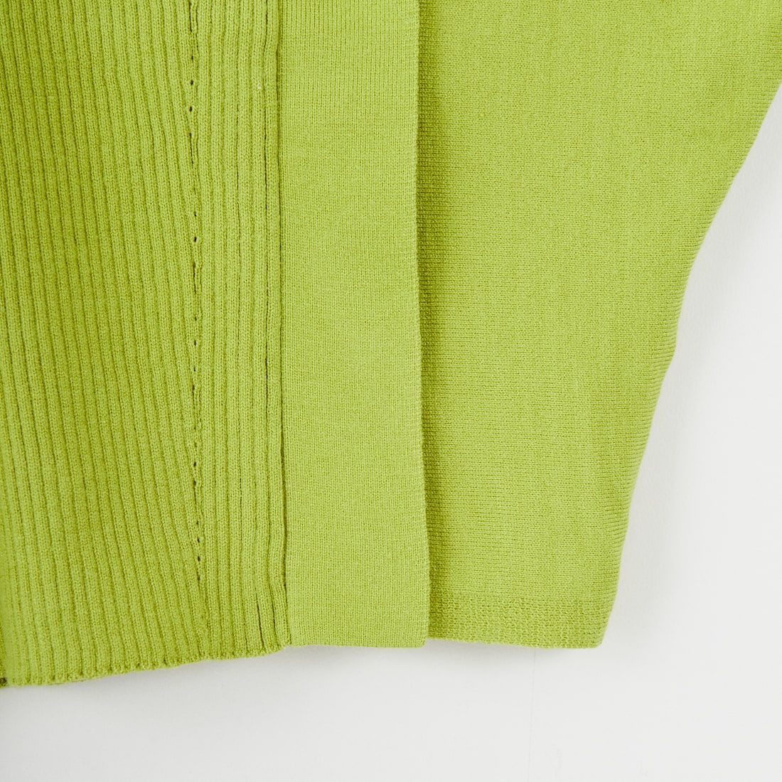 Jf Ready Made [ジェイエフレディメイド] 切替ハイネックリブプルオーバー [3107203] 422 ﾗｲﾑ