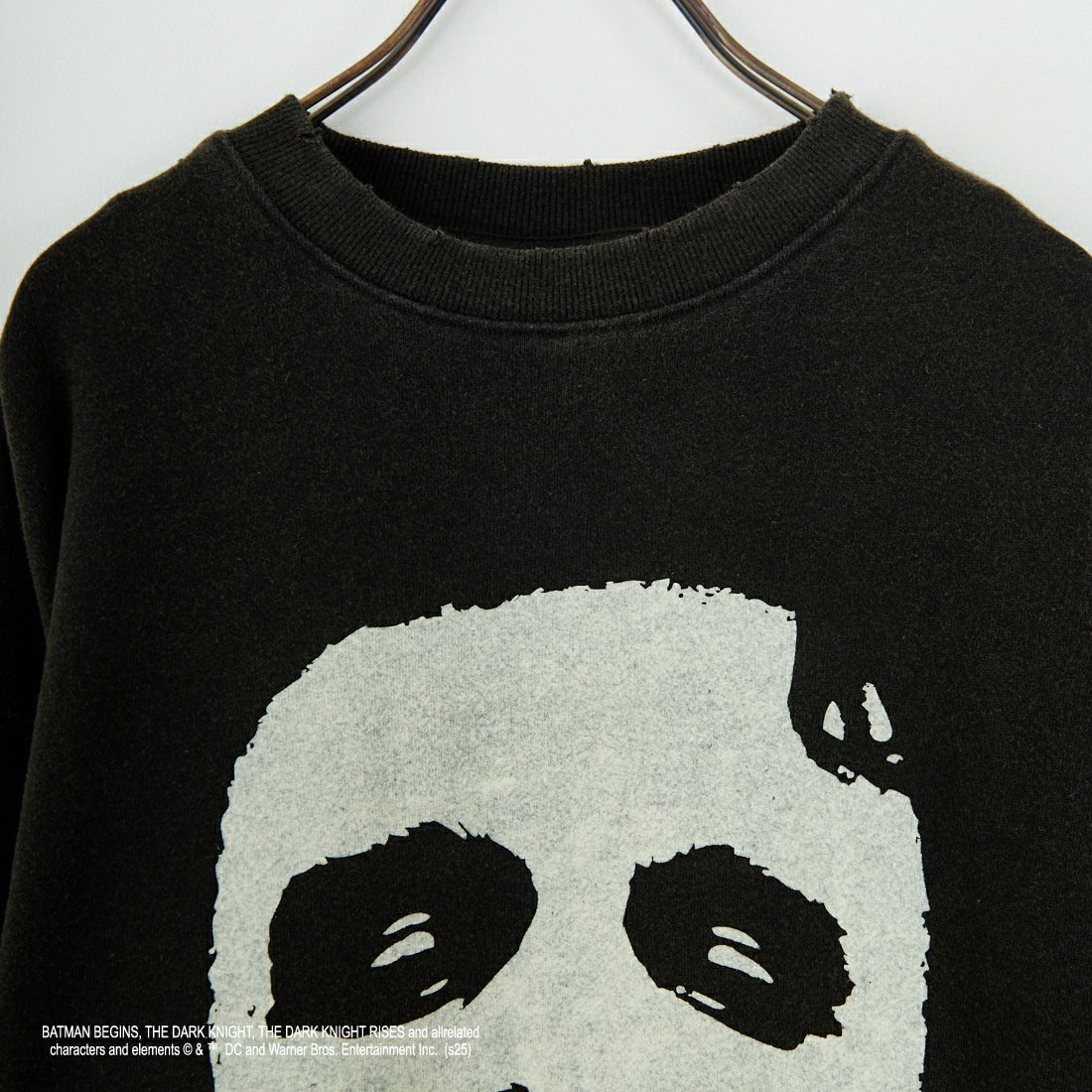 Jeans Factory Clothes [ジーンズファクトリークローズ] ムービーダメージスウェット / THE JOKER [JFC-254-090] BLACK