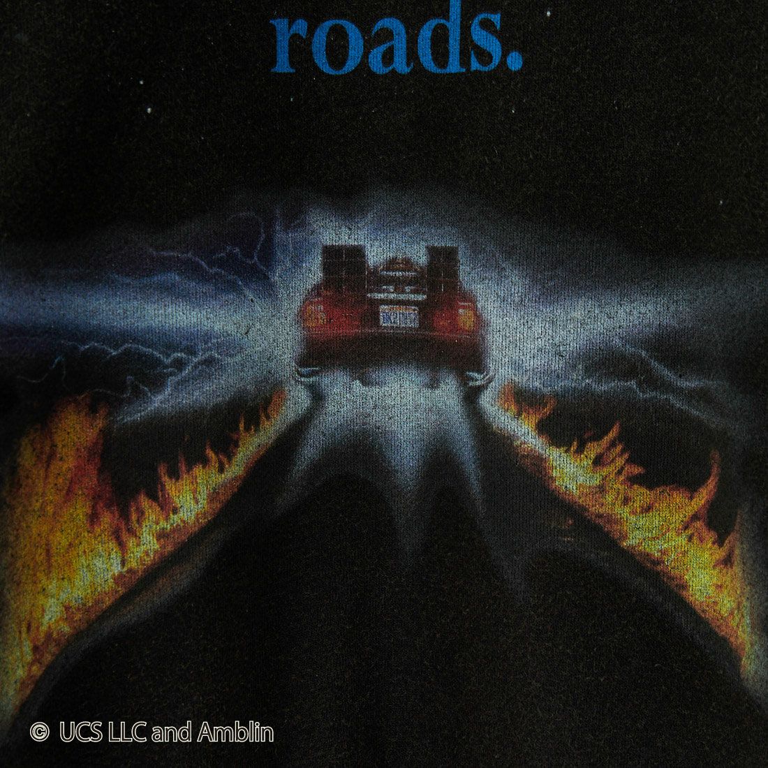 Jeans Factory Clothes [ジーンズファクトリークローズ] ムービーダメージスウェット / BACK TO THE FUTURE [JFC-254-092] BTTF