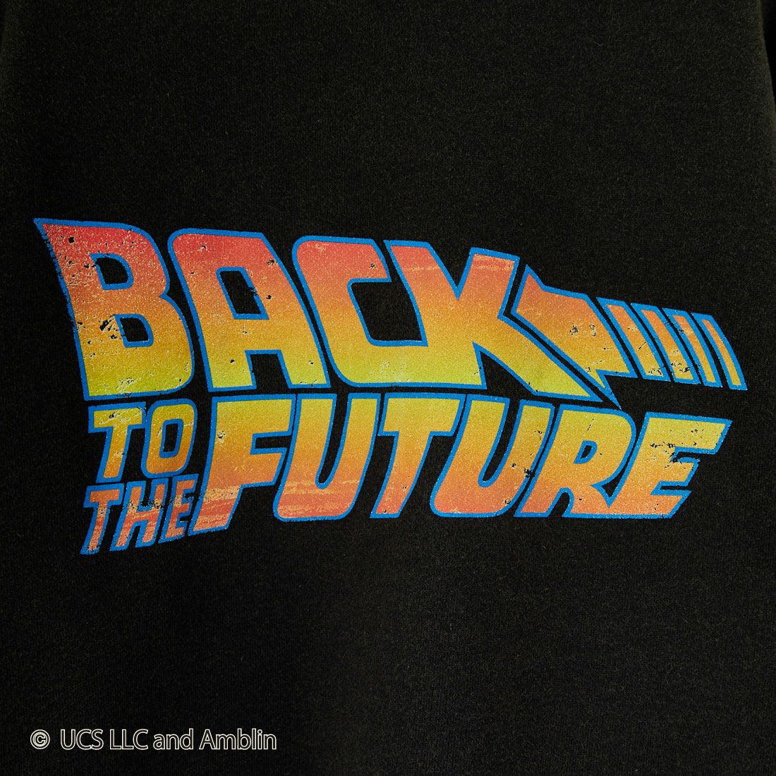 Jeans Factory Clothes [ジーンズファクトリークローズ] ムービーダメージスウェット / BACK TO THE FUTURE [JFC-254-092] BTTF