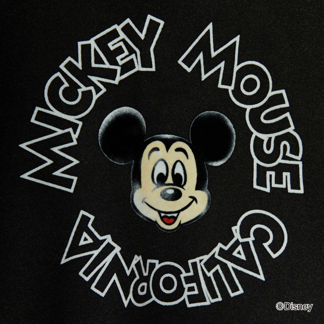Jeans Factory Clothes [ジーンズファクトリークローズ] キャラダメージスウェット / MICKEY MOUSE [JFC-254-095] MICKEY