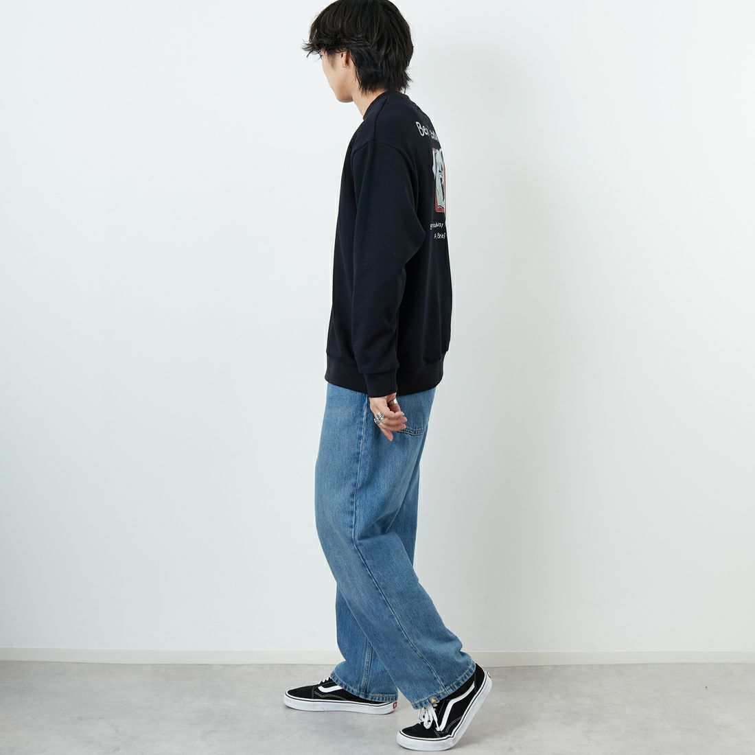 Ben Lenovitz [ベン レノビッツ] 別注 ドッグバックプリントスウェット [BL25F-001IN-JF] OATMEAL