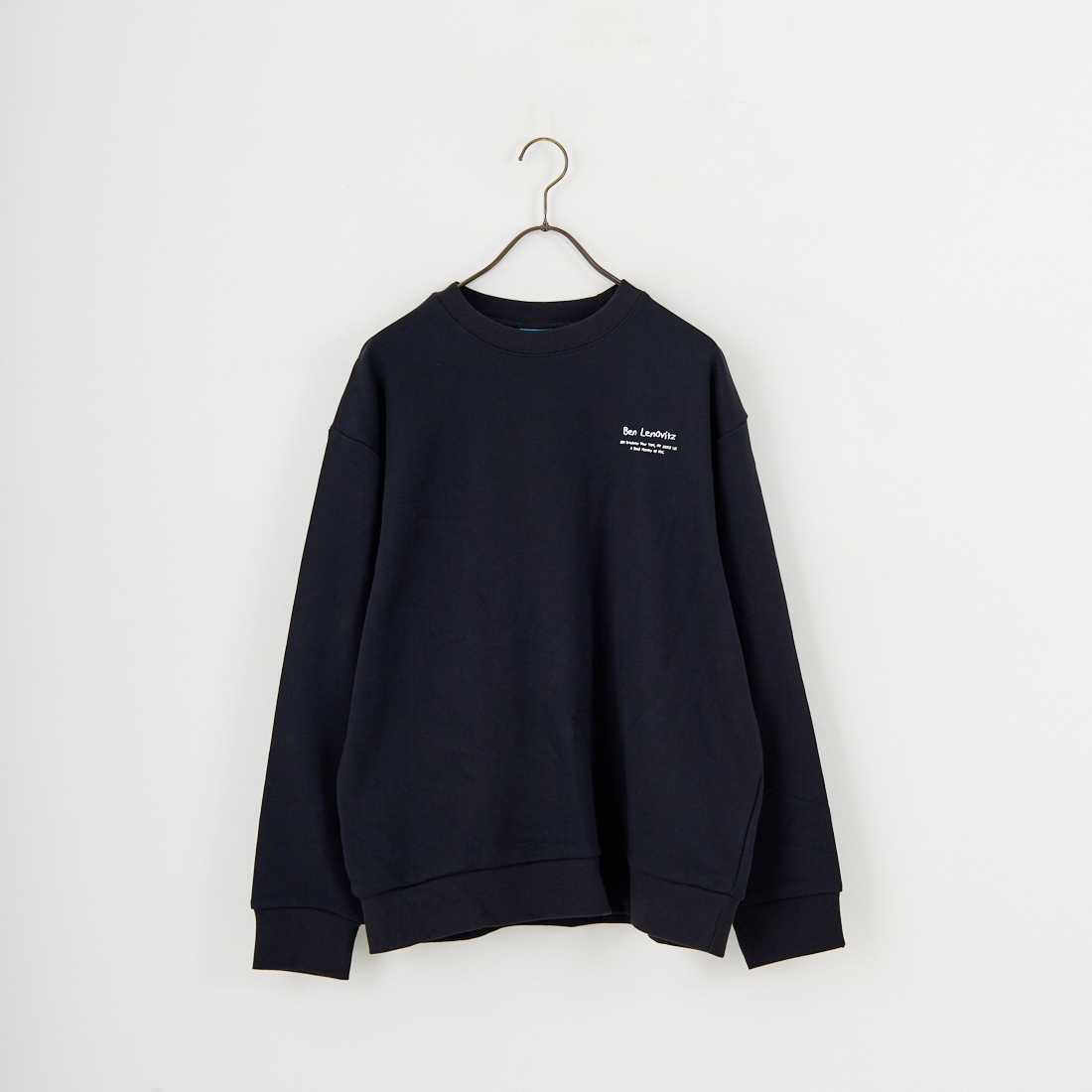 Ben Lenovitz [ベン レノビッツ] 別注 ドッグバックプリントスウェット [BL25F-002IN-JF] BLACK