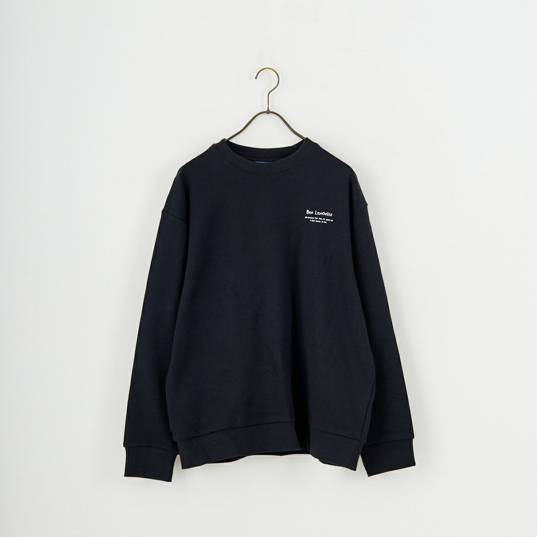 Ben Lenovitz [ベン レノビッツ] 別注 ドッグバックプリントスウェット [BL25F-002IN-JF] BLACK