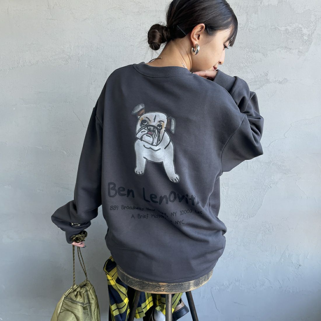 CHARCOAL&&モデル身長：150cm 着用サイズ：S&&