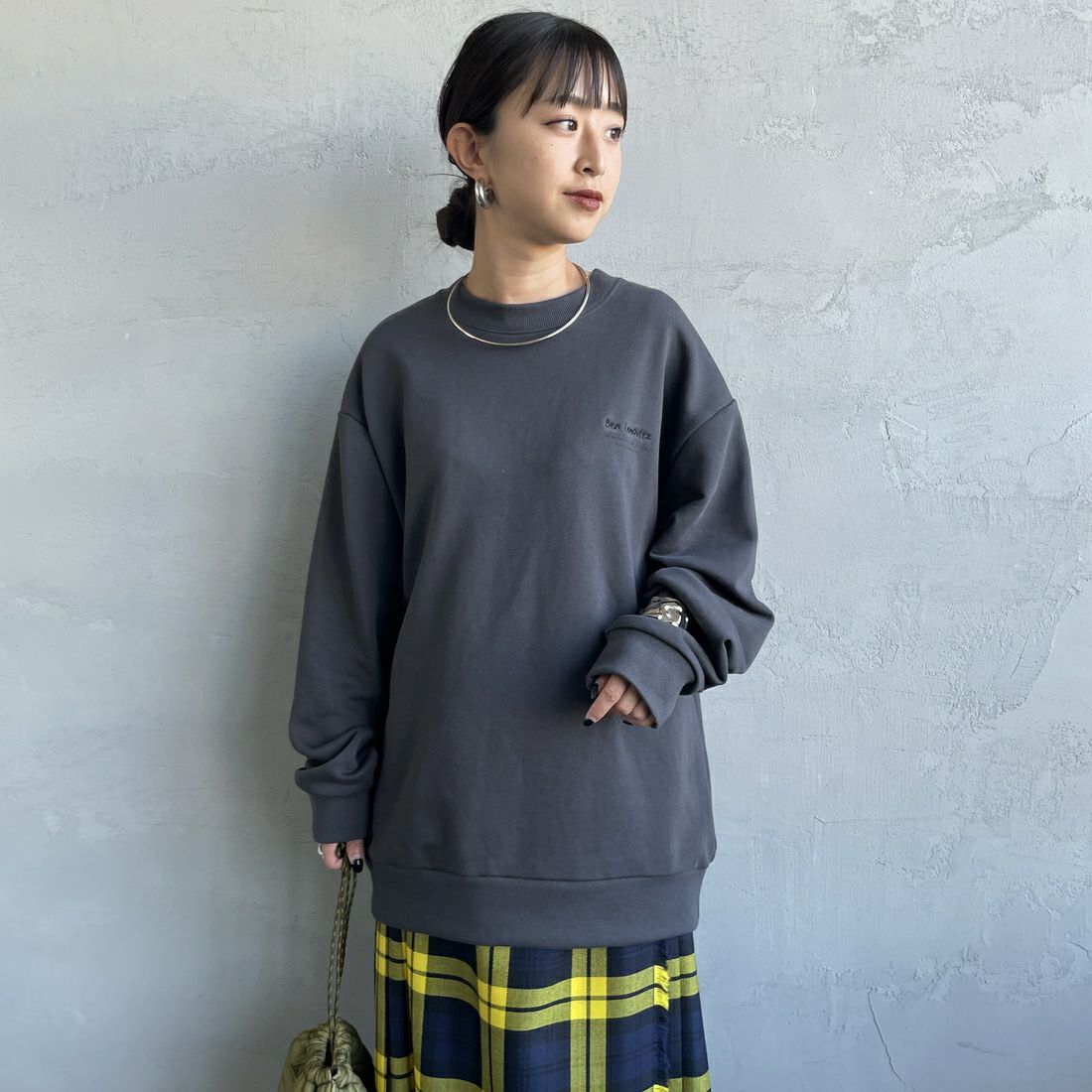 Ben Lenovitz [ベン レノビッツ] 別注 ドッグバックプリントスウェット [BL25F-003IN-JF] BEIGE
