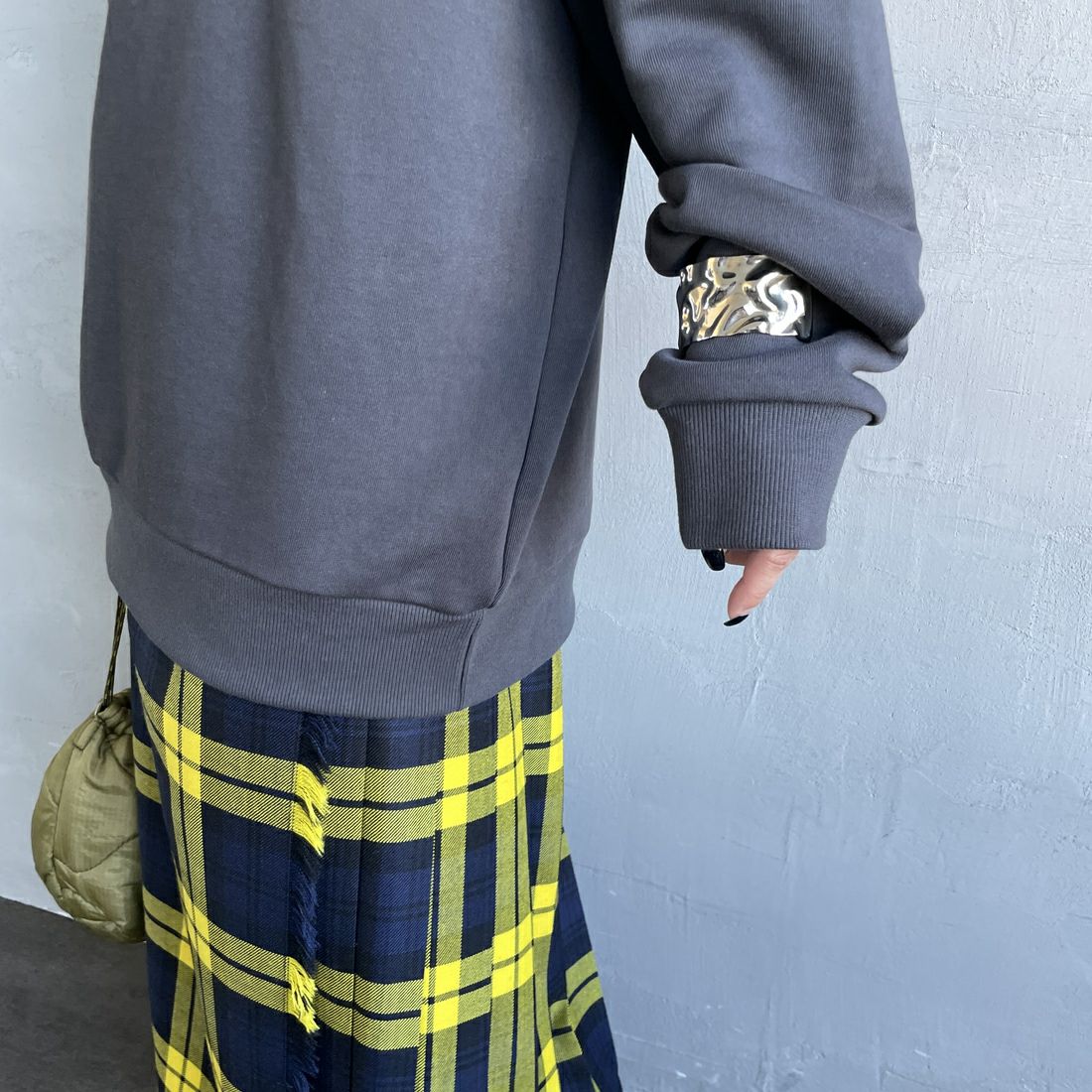 Ben Lenovitz [ベン レノビッツ] 別注 ドッグバックプリントスウェット [BL25F-003IN-JF] CHARCOAL