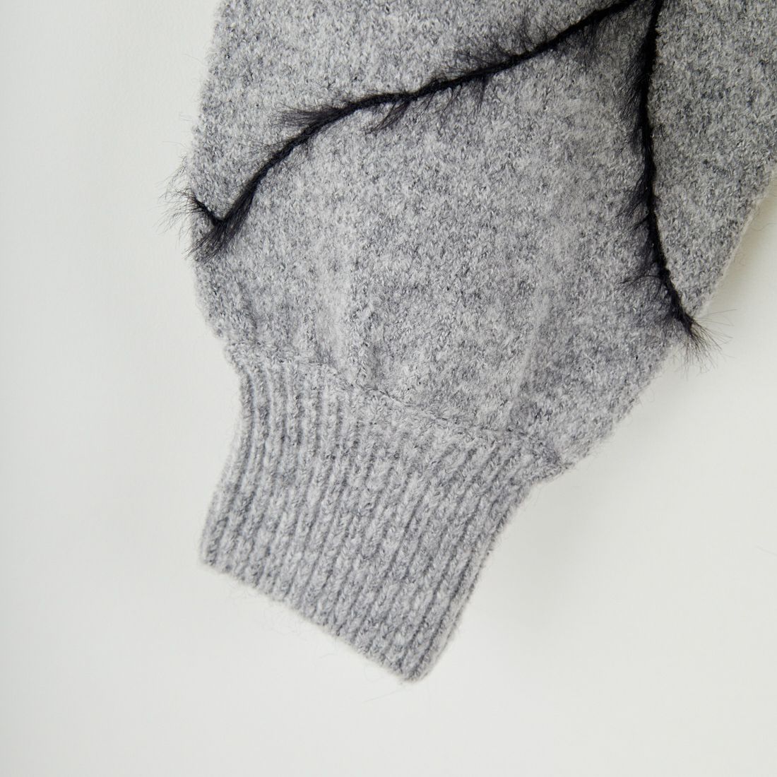 Jf Ready Made [ジェイエフレディメイド] ラインデザインニットプルオーバー [3107207] 839 ｸﾞﾚｰ