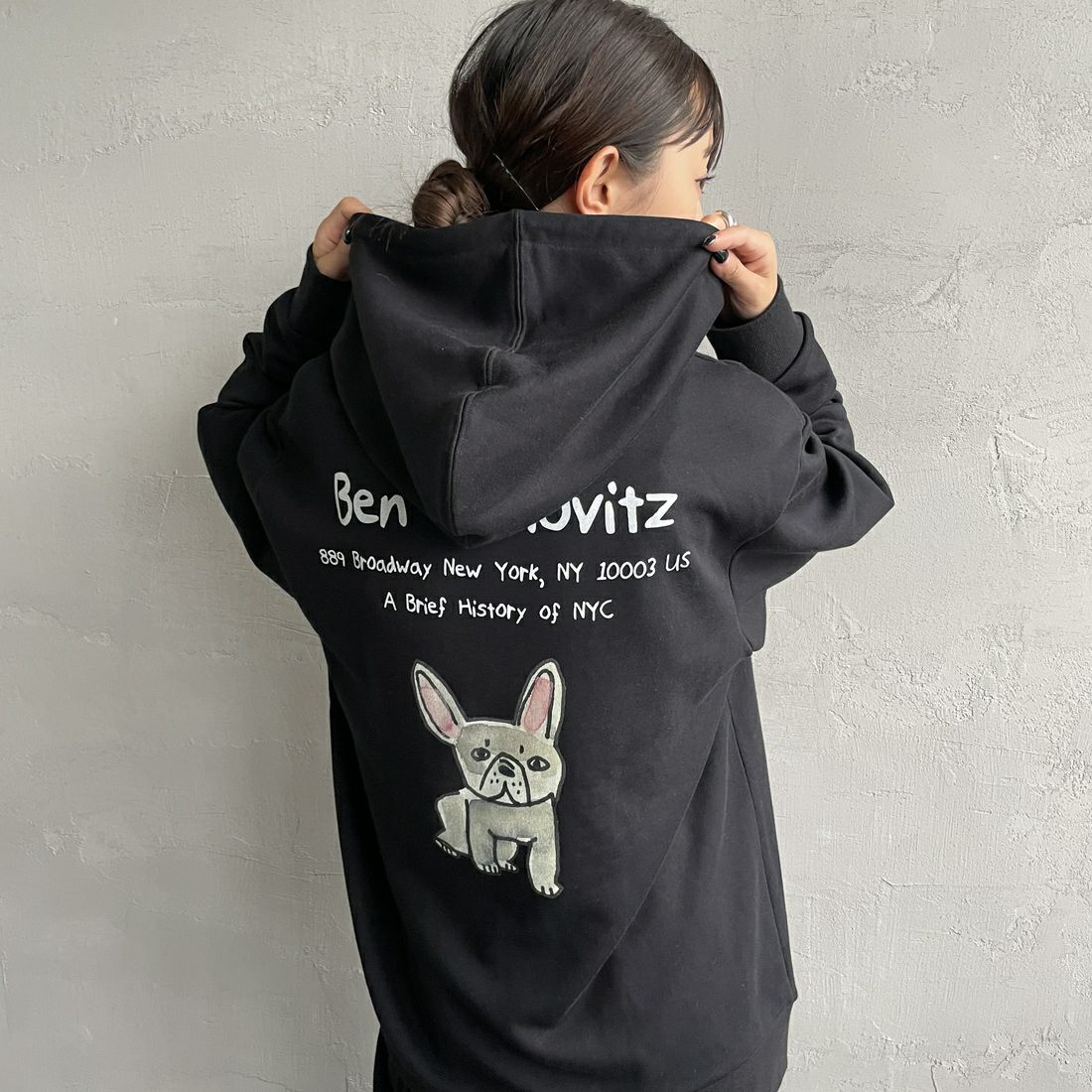 BLACK&&モデル身長：150cm 着用サイズ：S&&