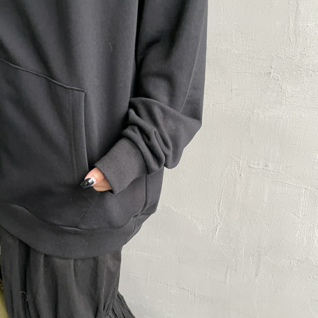 Ben Lenovitz [ベン レノビッツ] 別注 ドッグバックプリントスウェットパーカー [BL25F-004IN-JF] BLACK