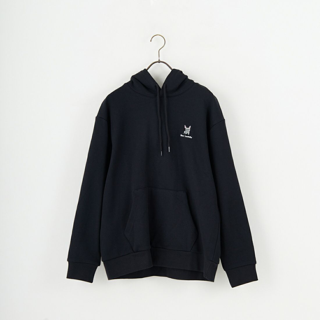 Ben Lenovitz [ベン レノビッツ] 別注 ドッグバックプリントスウェットパーカー [BL25F-004IN-JF] BLACK