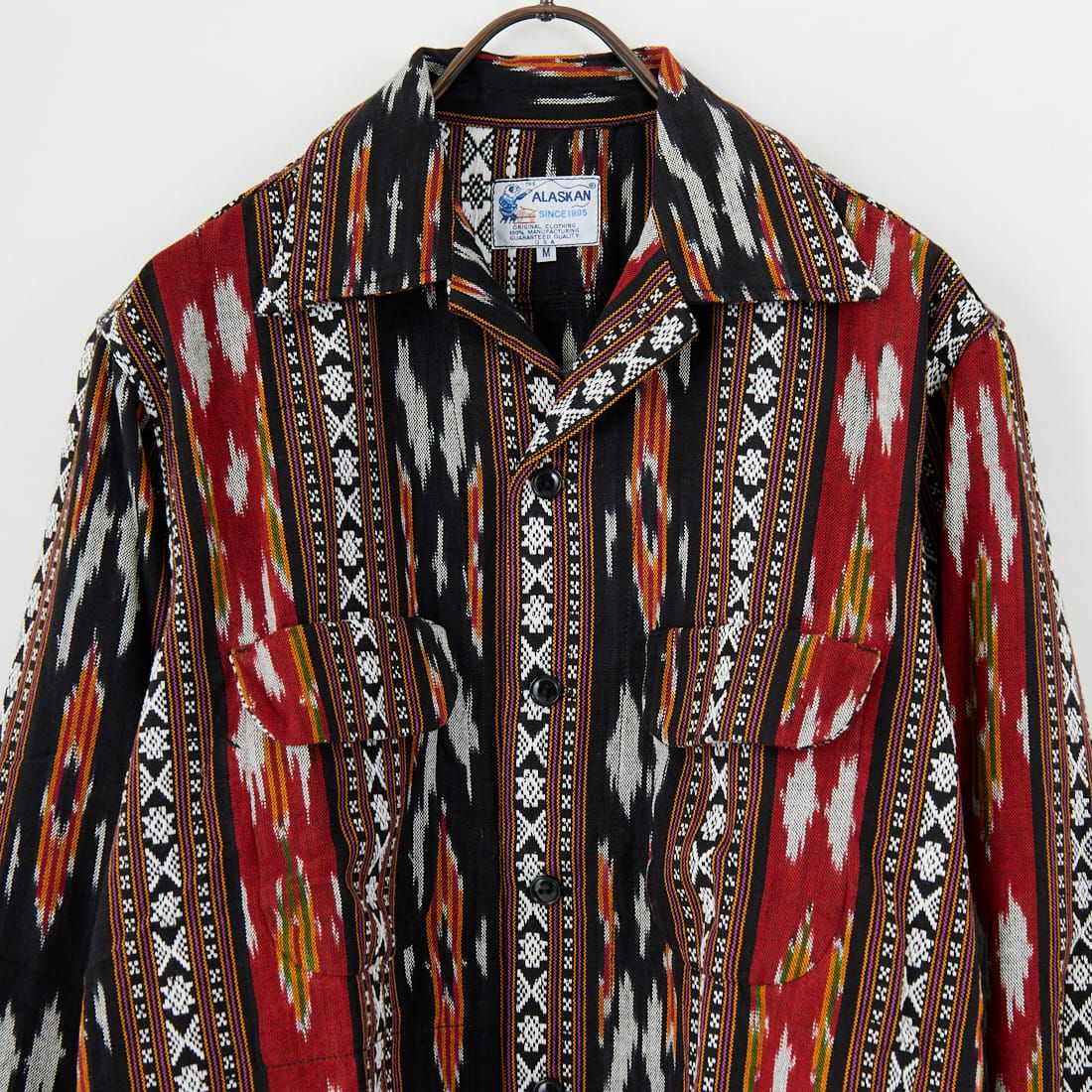 THE ALASKAN [アラスカン] ロングスリーブオープンカラーシャツ [AL252IK11101] BA 2005
