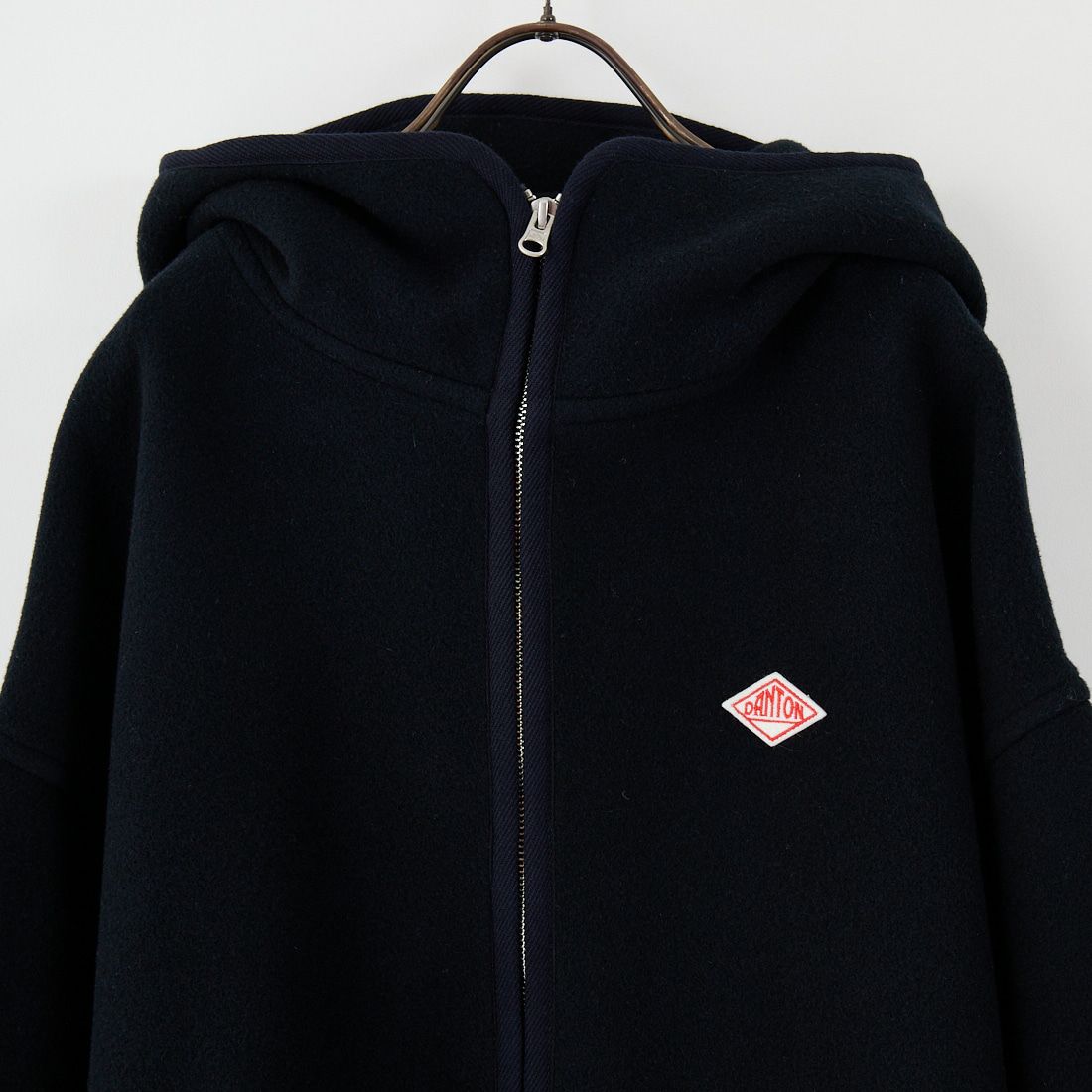 DANTON [ダントン] ウールメルトンフードブルゾン [DT-A0711MEW] DK.NAVY