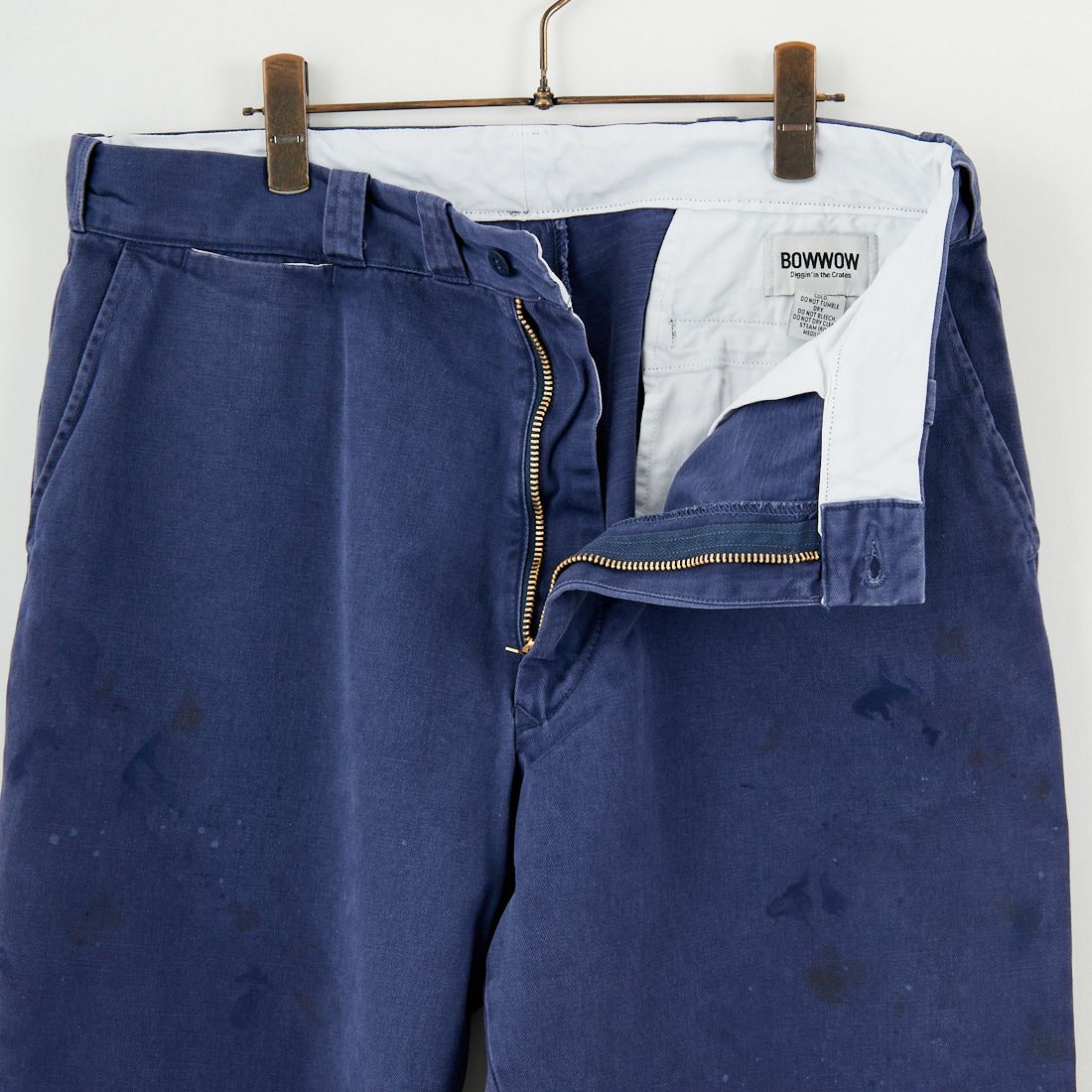 BOW WOW [バウワウ] エッセンシャルエイジドチノパンツ [BW252-ECP] AGED NAVY