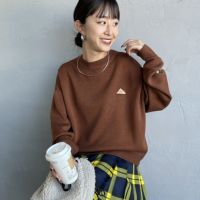 BROWN&&モデル身長：150cm 着用サイズ：S&&