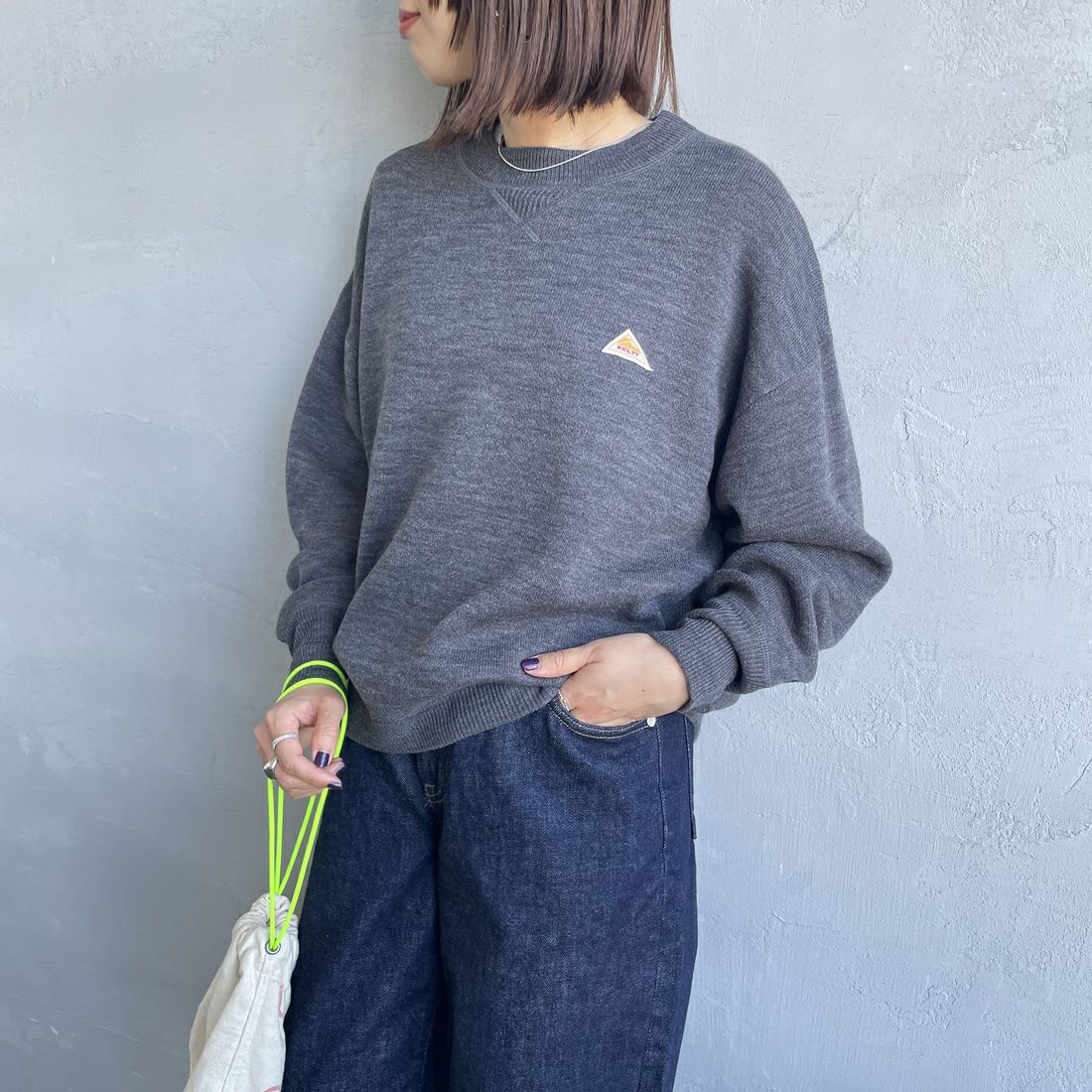 CHARCOAL&&モデル身長：159cm 着用サイズ：M&&