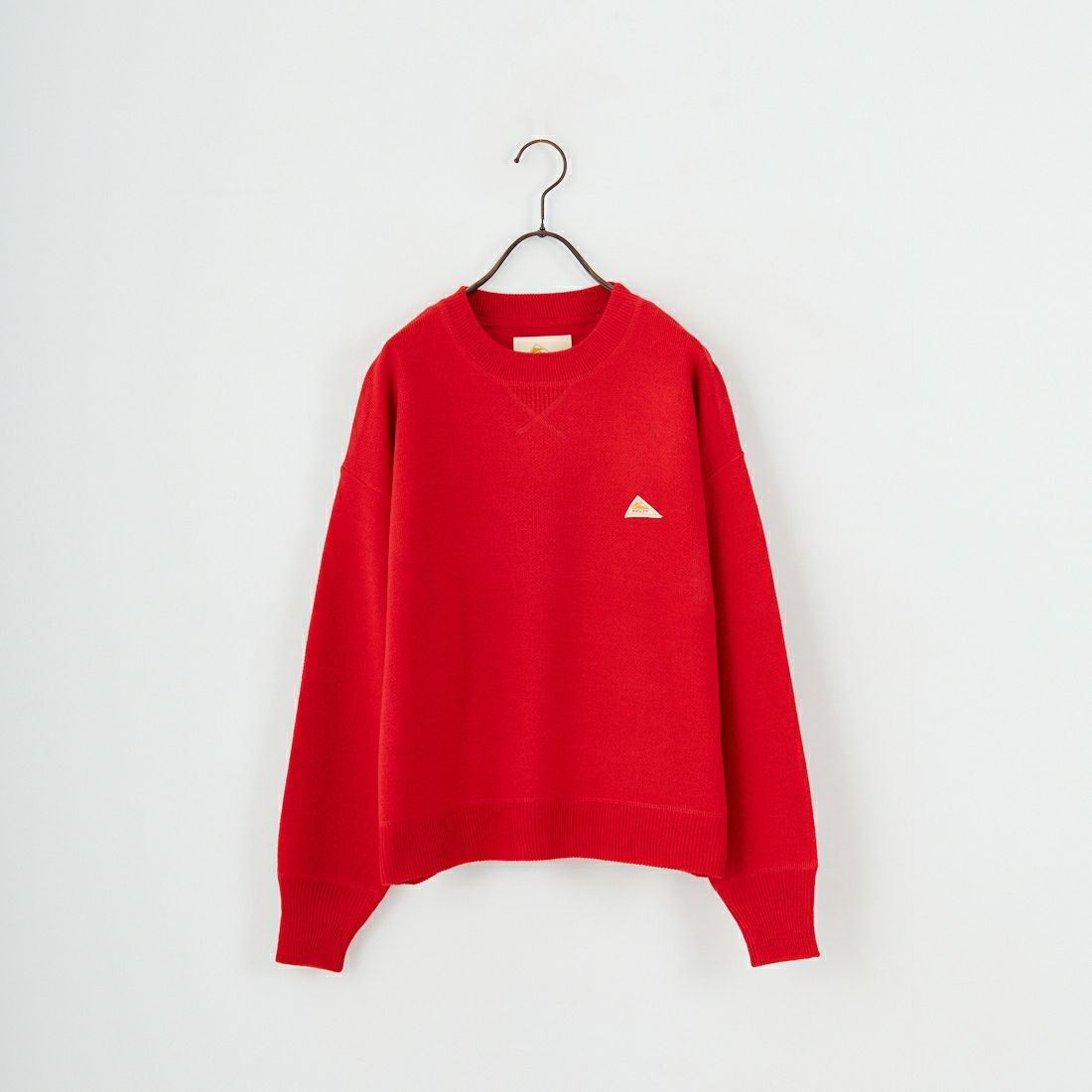 KELTY [ケルティ] 別注 ワンポイントロゴ スウェットライクニット [KE253W30IN03-JF] RED