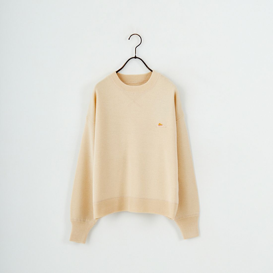 KELTY [ケルティ] 別注 ワンポイントロゴ スウェットライクニット [KE253W30IN03-JF] OATMEAL