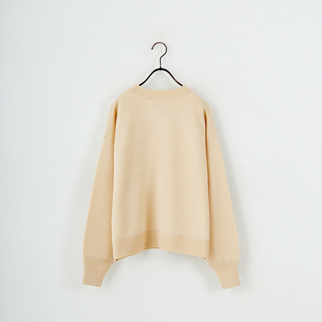 KELTY [ケルティ] 別注 ワンポイントロゴ スウェットライクニット [KE253W30IN03-JF] OATMEAL