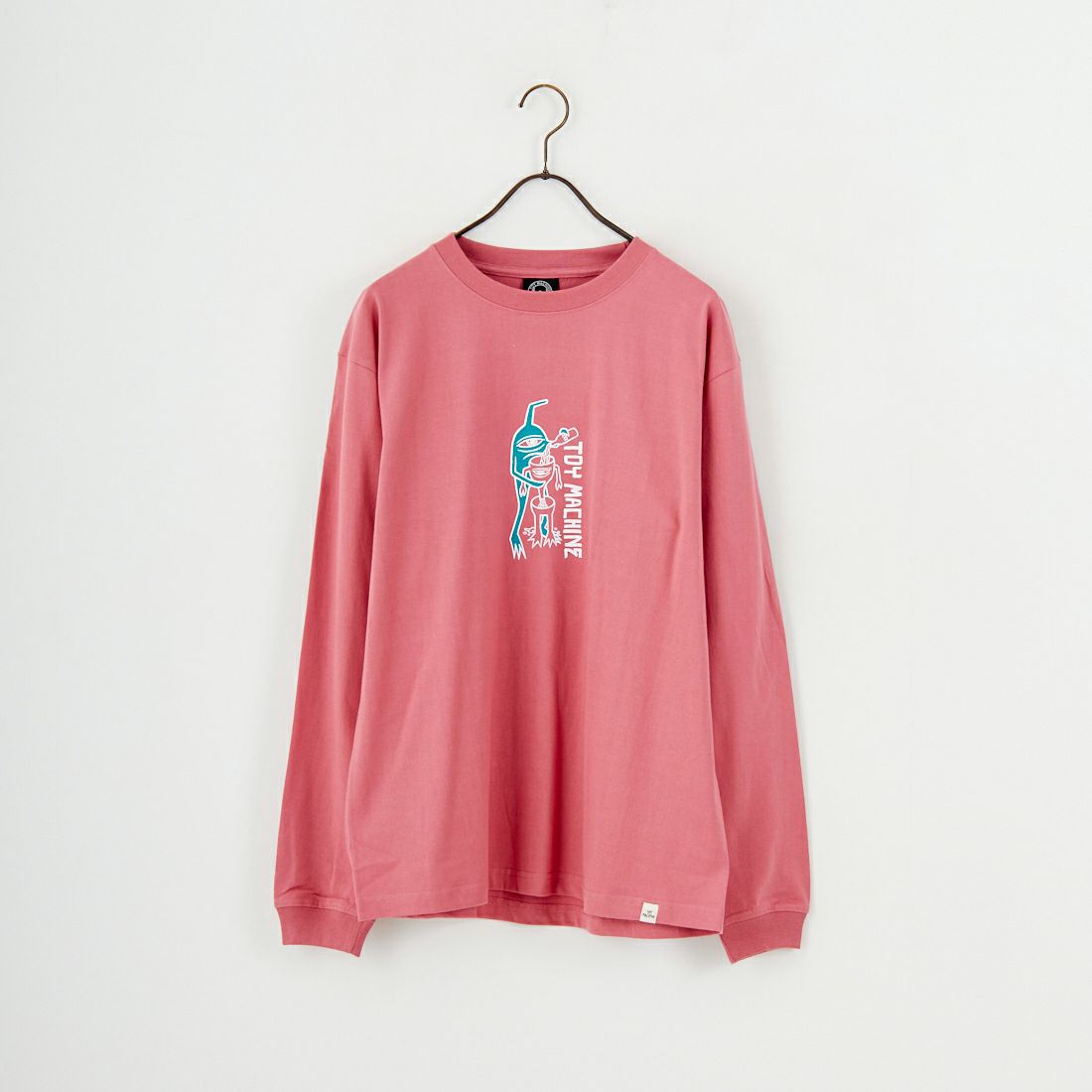 toy machine [トイマシーン] BSCS ロングスリーブTシャツ [TMFFLT6] L.RED