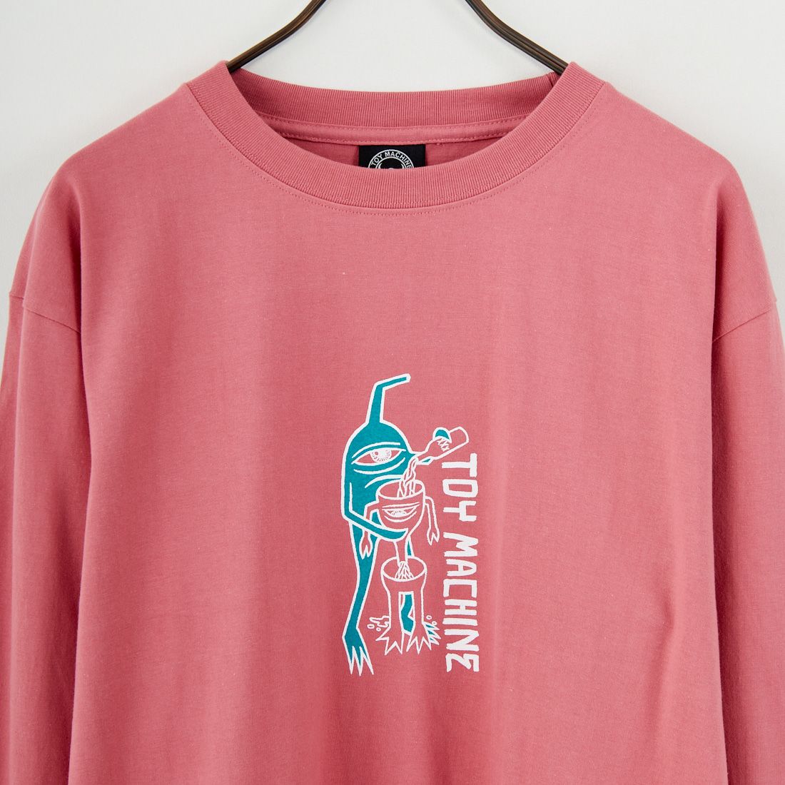 toy machine [トイマシーン] BSCS ロングスリーブTシャツ [TMFFLT6] L.RED