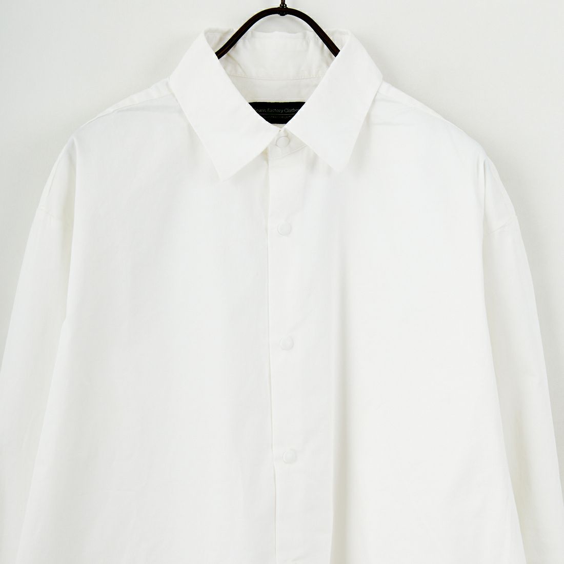 Jeans Factory Clothes [ジーンズファクトリークローズ] タイプライタードットボタンシャツ [EPC-55100] 1 IVORY