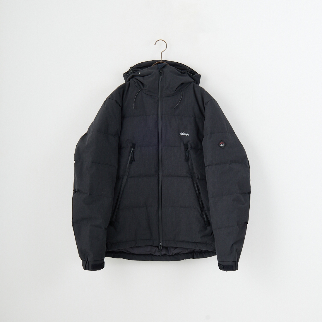 JEANSFACTORY × NANGA [ジーンズファクトリー × ナンガ] 別注 HINOC 難燃タフタダウンジャケット [JMP-254-031-JF] BLACK