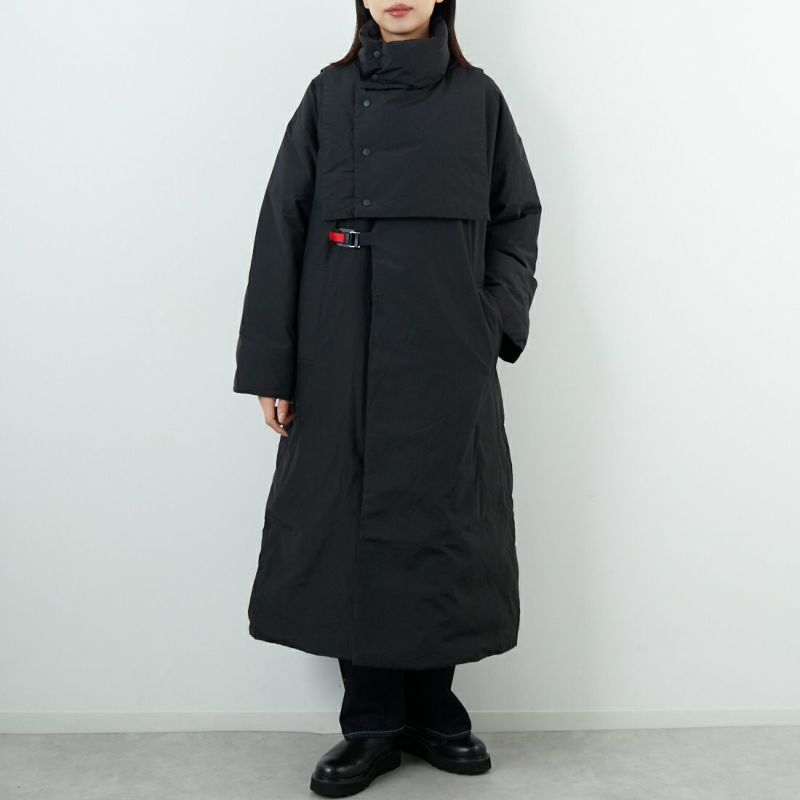 RIM.ARK [リムアーク] ダブルブレステッドストールコート [460IAL30