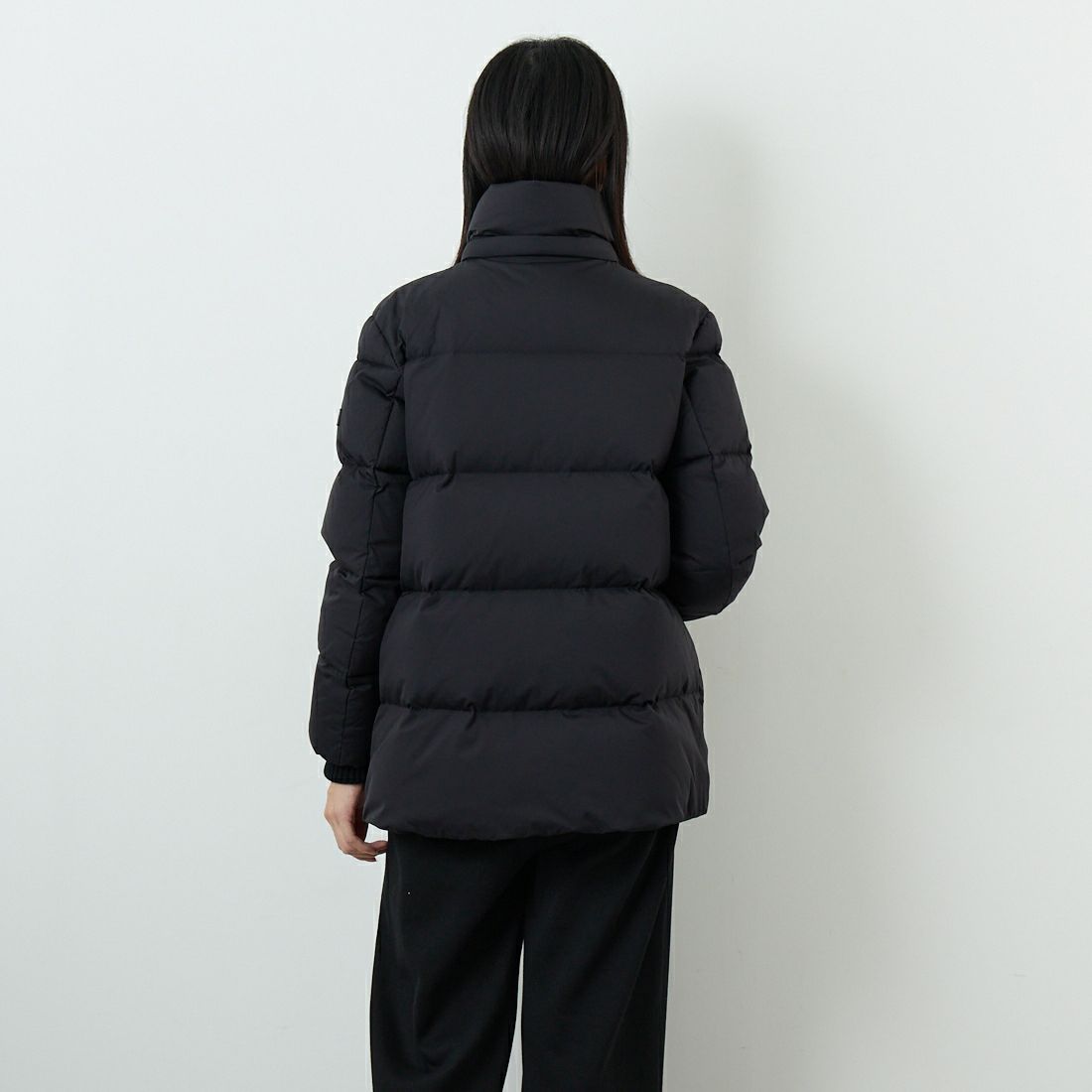 TATRAS [タトラス] NEPETA/ネペタ ダウンジャケット [LJXA0074010528] BLACK &&モデル身長：162cm 着用サイズ：2&&