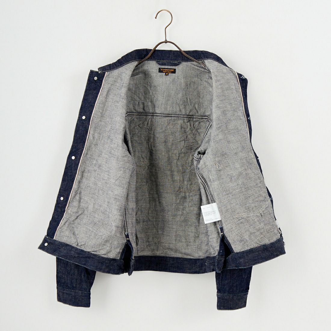 A VONTADE [アボンタージ] コールマインデニムブラウス [VTD-0541-JK2] 1 INDIGO