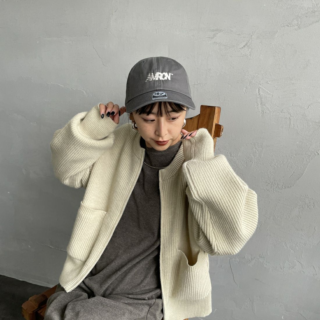 Americana [アメリカーナ] 47 クリーンナップキャップ [FC-024] ﾁｬｺｰﾙ