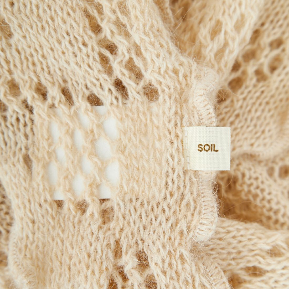 soil [ソイル] トライアングルスカーフ [BNSL2551] 8150 ECRU