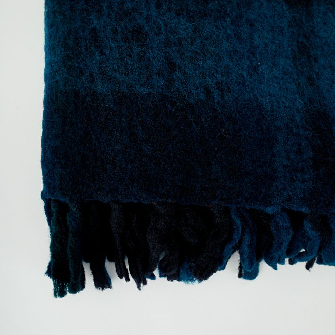 soil [ソイル] ウールチェックブランケット [NSL25513] 3700 BLUE