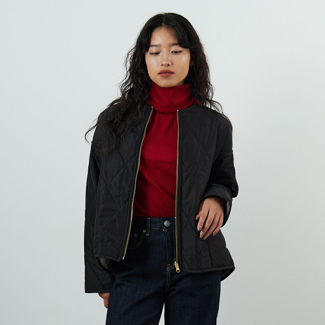 13 ﾁｬｺｰﾙ&&モデル身長：162cm 着用サイズ：F&&