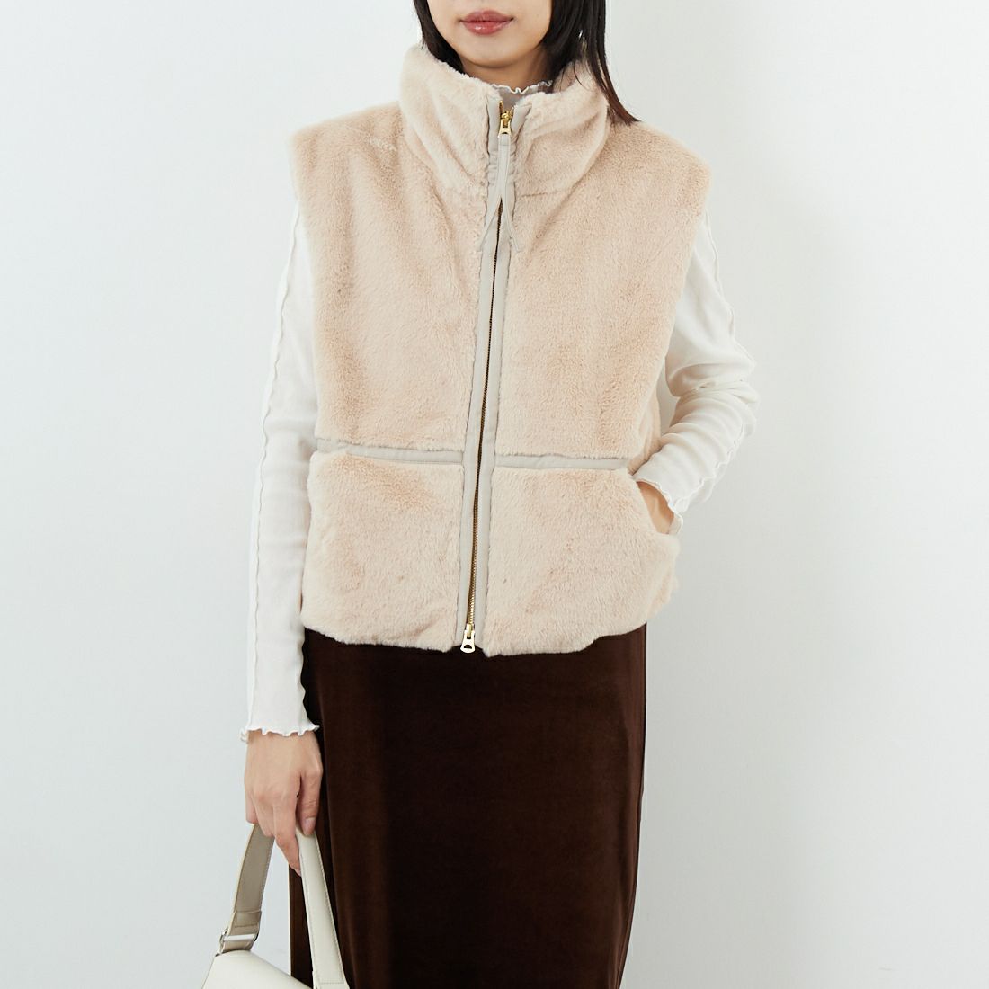 BEIGE&&モデル身長：162cm 着用サイズ：1&&