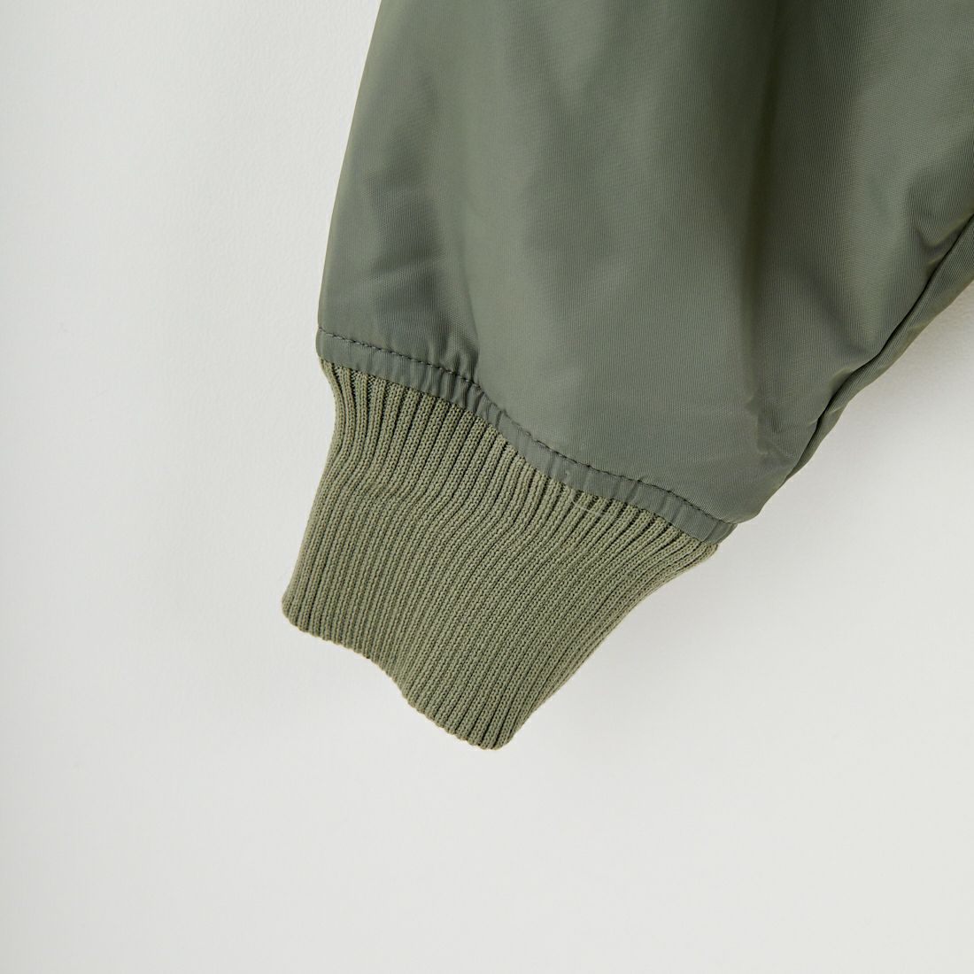 KHA:KI [カーキ] ワイドスクエアMA-1ジャケット [MIL25FJK3240] OLIVE