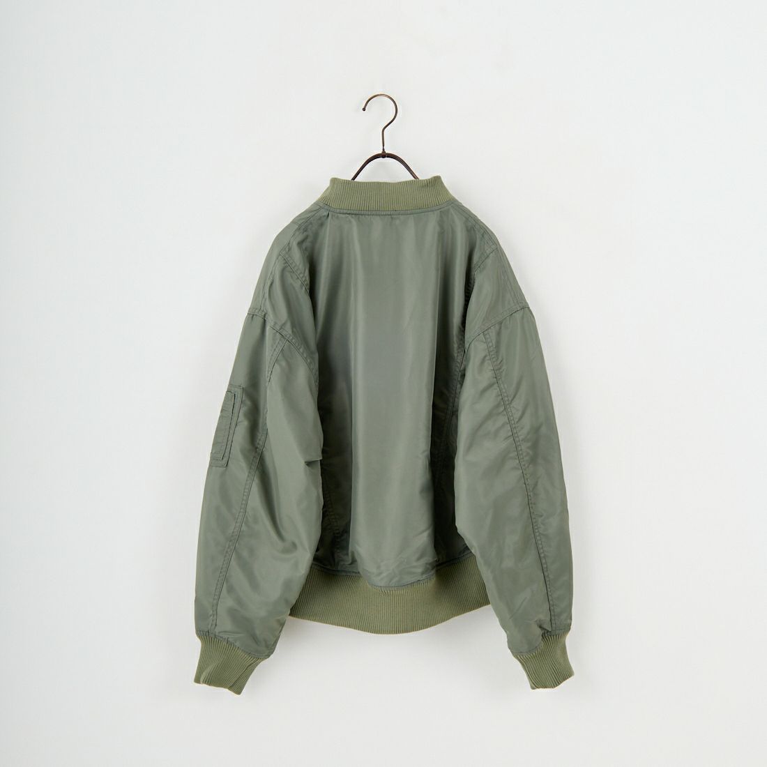 KHA:KI [カーキ] ワイドスクエアMA-1ジャケット [MIL25FJK3240] OLIVE